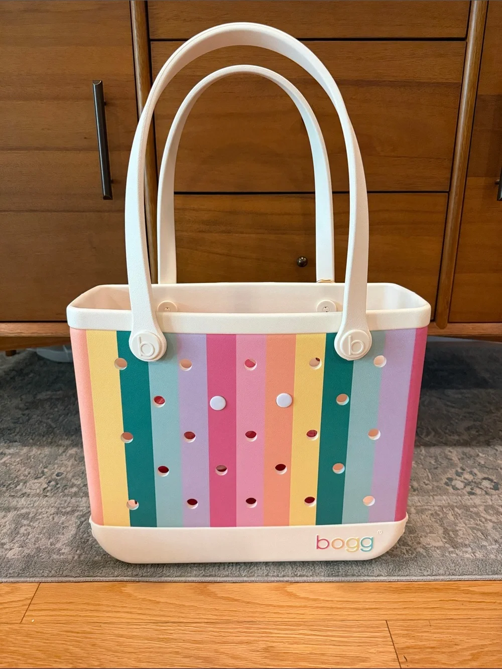 *NWT* Baby Bogg Bag - Color Burst - with keychain & pouch